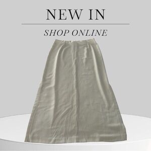 Michele Elegant Cream Women's Skirt Size 12 gentle used condition